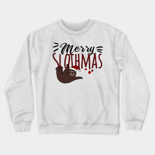 Merry Slothmas Crewneck Sweatshirt